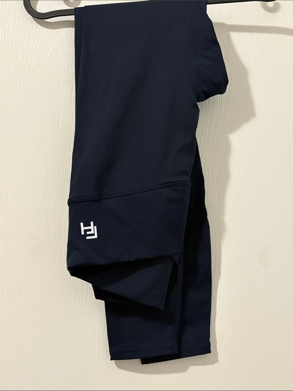 Performance Navy Leggings with White Logo